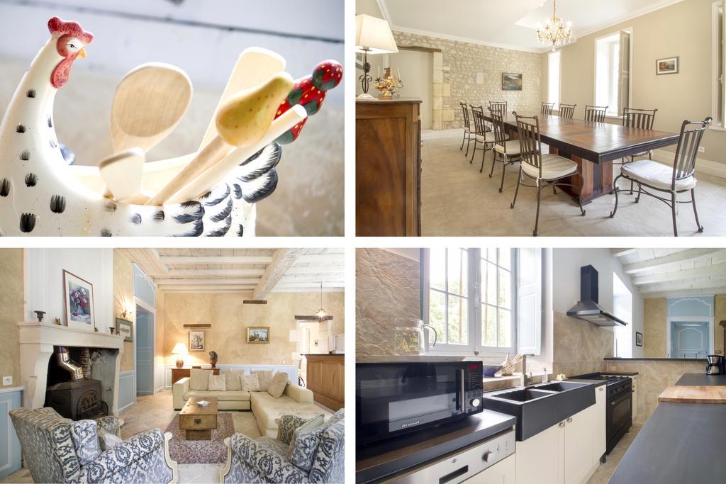 Chateau De Puyrigaud Bed & Breakfast Leoville Luaran gambar